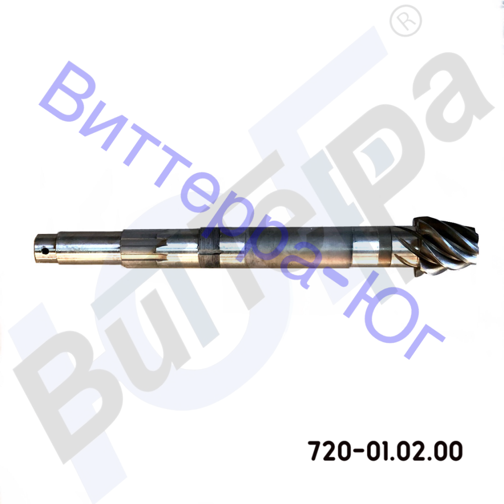 720-01.02.00 Вал шестерня главного редуктора ППТ-041 «Tukan»